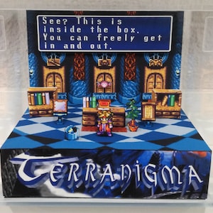 Terranigma Caja Cubo Diorama