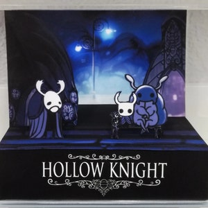 Diorama de cubo bocasucia de Hollow Knight
