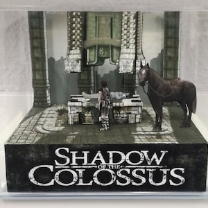 Sombra del coloso Cubic Diorama