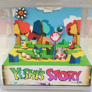 Yoshis Story Cube Diorama