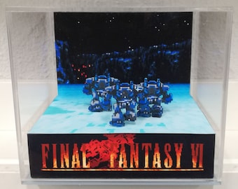 Diorama der Einführung von Final Fantasy VI