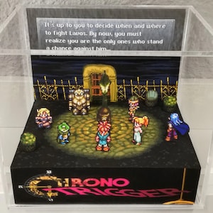 Diorama de cubo Chrono Trigger End of Time