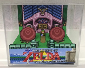 Zelda A Link to the Past Würfel-Diorama