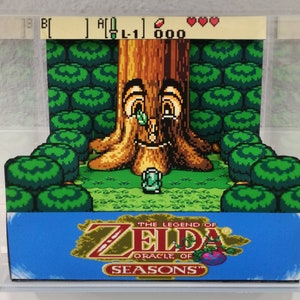 Zelda Oracle of Seasons Cube Diorama