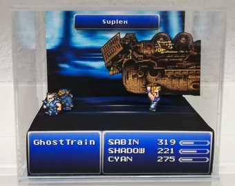 Final Fantasy VI SUPLEX Diorama cúbico