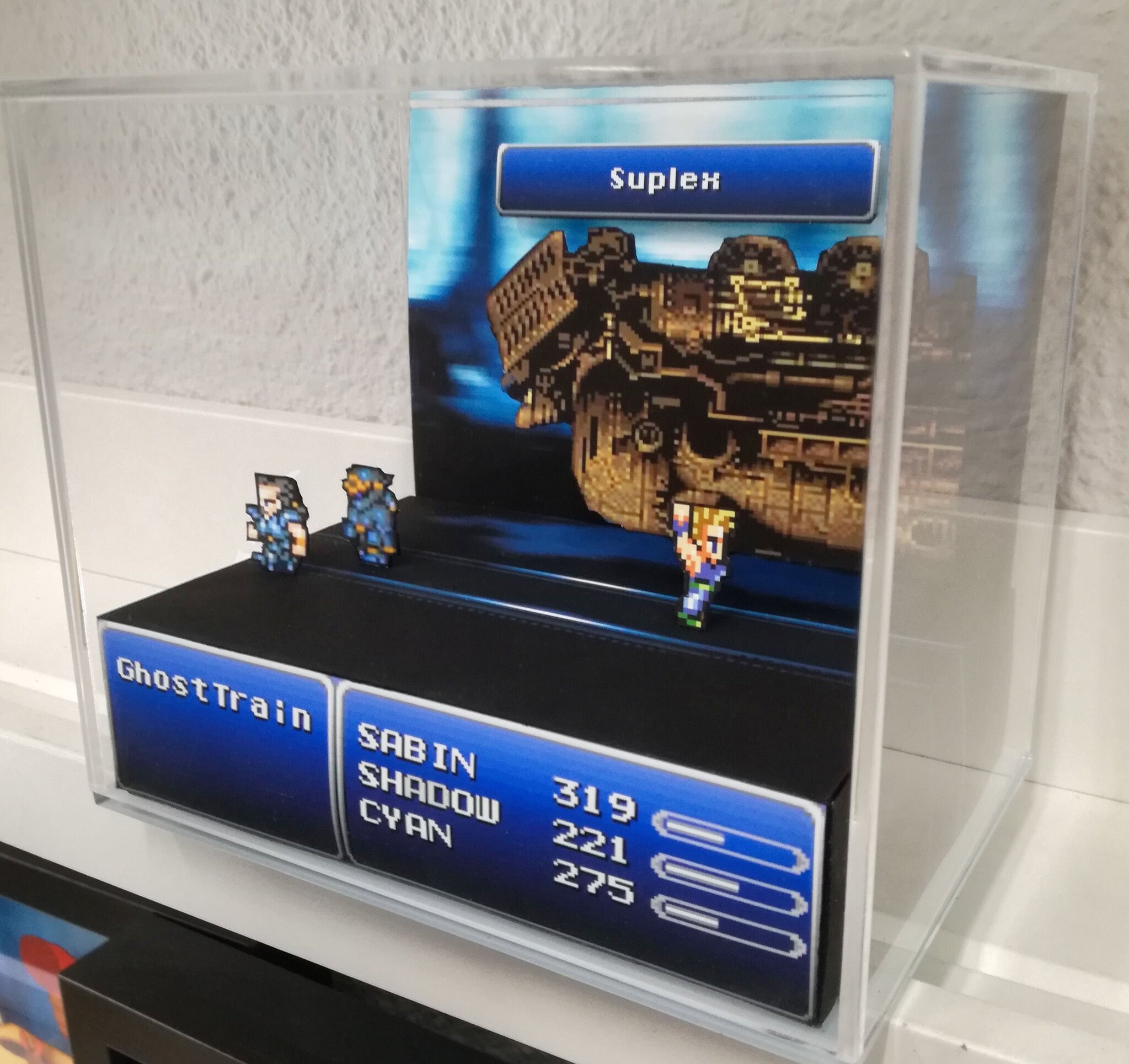 Final Fantasy VI SUPLEX Diorama Cúbico - Etsy Denmark