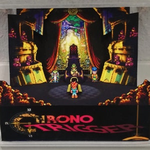 Diorama cúbico de prueba de disparador chrono