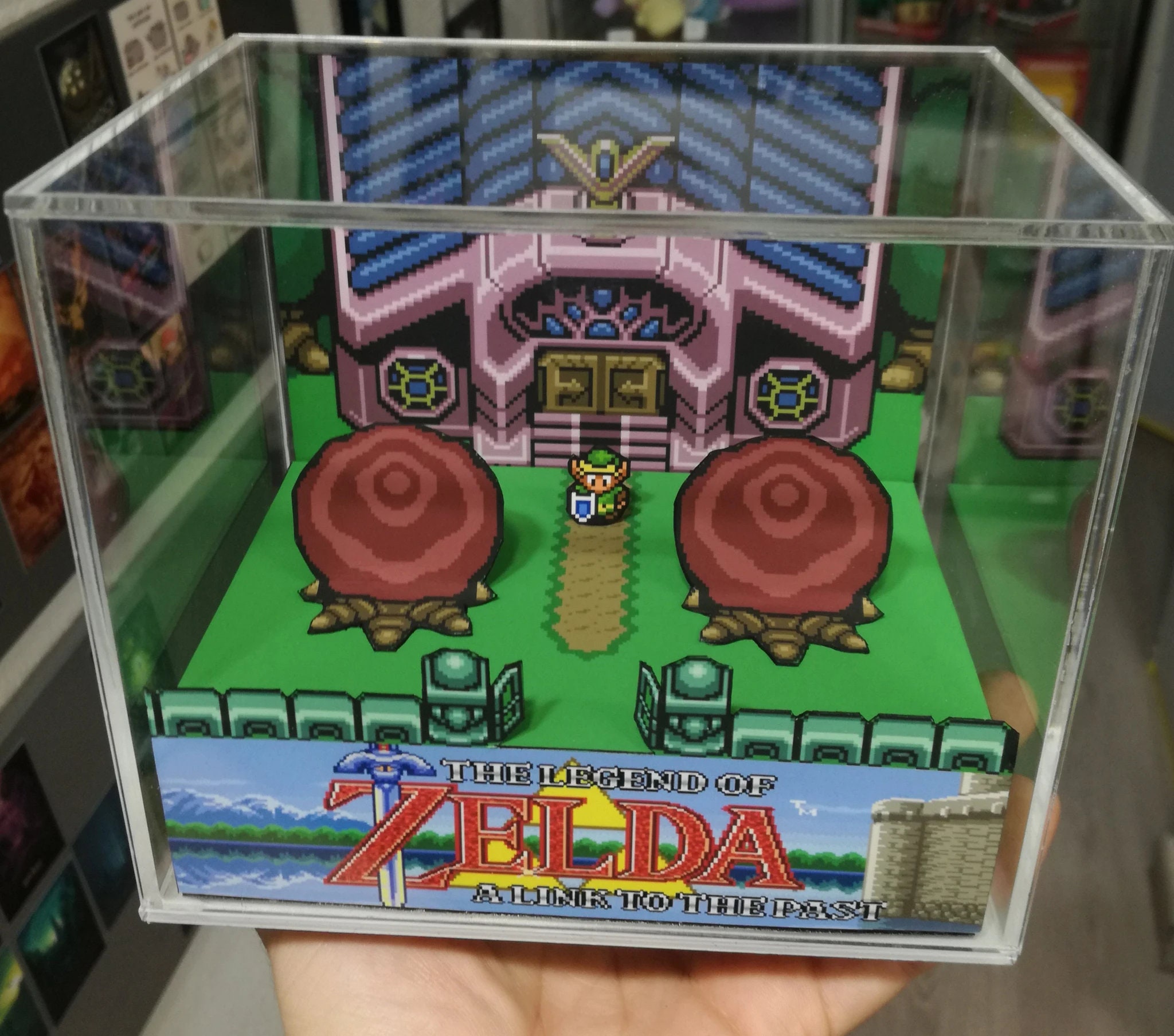 ZELDA LINK'S AWAKENING - Game Cube Diorama – Gamercubes