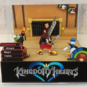 Diorama del cubo de Kingdom Hearts