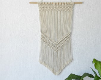 Macrame Wall Hanging, Macrame Mural, Long Woven Wall Tapestry, Boho Wall Art, Bedroom Decor, Woven Wall Tapestry, Macrame Mural, Headboard