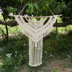 Macrame wall hanging, Macrame wall decor,  Bedroom decoration, Macrame mural, Boho wall art, Macrame wall tapestry, Christmas gift