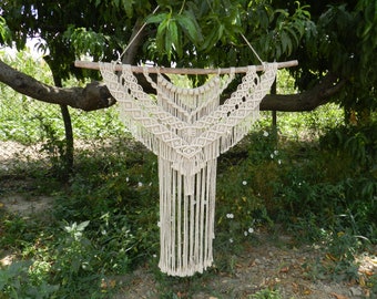 Macrame wall hanging, Macrame wall decor,  Bedroom decoration, Macrame mural, Boho wall art, Macrame wall tapestry, Christmas gift