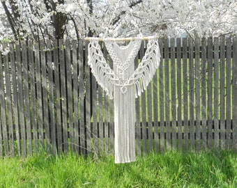 Macrame wall hanging, wall tapestry, macrame mural, boho wall hanging, macrame home decor, weave wall hanging, wall art, boho wall decor