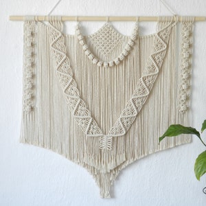 Macrame Wall Hanging, Boho Wall Tapestry, Tassel Boho Art, Woven Wall Hanging, Housewarming gift, Headboard, Large Macrame Wall Art