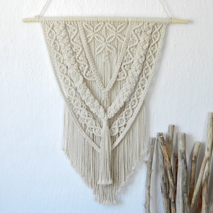 Macrame wall hanging, Boho wall tapestry, Macrame wall art, Bohemian decor, Macrame headboard, Macrame mural, Macrame wall tapestry