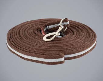 Horse Lunge Line | Soft Grip Training Line with Swivel Snap | Horse Tack | Equestrian Equipment