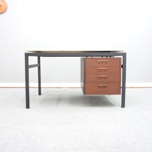 Mid-Century TEAK Architekten Schreibtisch Office DESK 60er Interior Home