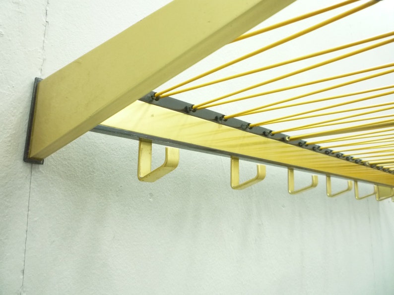 Century Rack Mid-century Coat Rack in Brass, 1950s DESIGN - Etsy