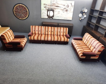 Pop-Art Modulare Sitzlandschaft Sofa, 1970er Design, 6 Elemente