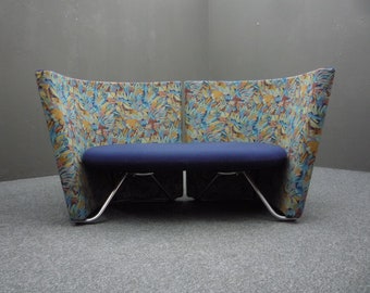 EJ800 Love Seat by Johannes Foersom & Peter Hiort-Lorenzen for Erik Jørgensen Bang and Olufsen 1980s