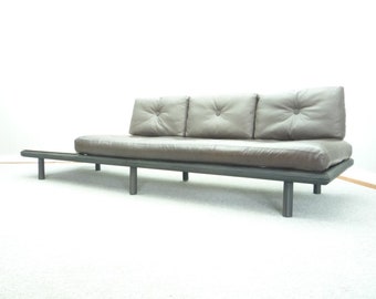 Sofa Daybed in Leather by Franz Köttgen for Kill International 60er DESIGN