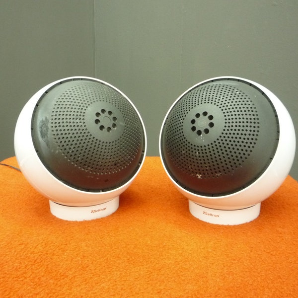 Space-Age Weltron 2003 Sphere Speakers, 1960s, Set of 2