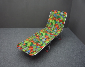 Beautiful sun lounger bath lounger beach lounger daybed outdoor pool 50s 60s design