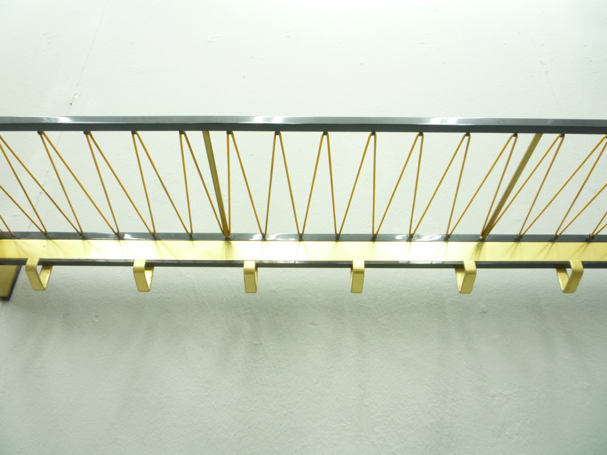 Century Rack Mid-century Coat Rack in Brass, 1950s DESIGN - Etsy