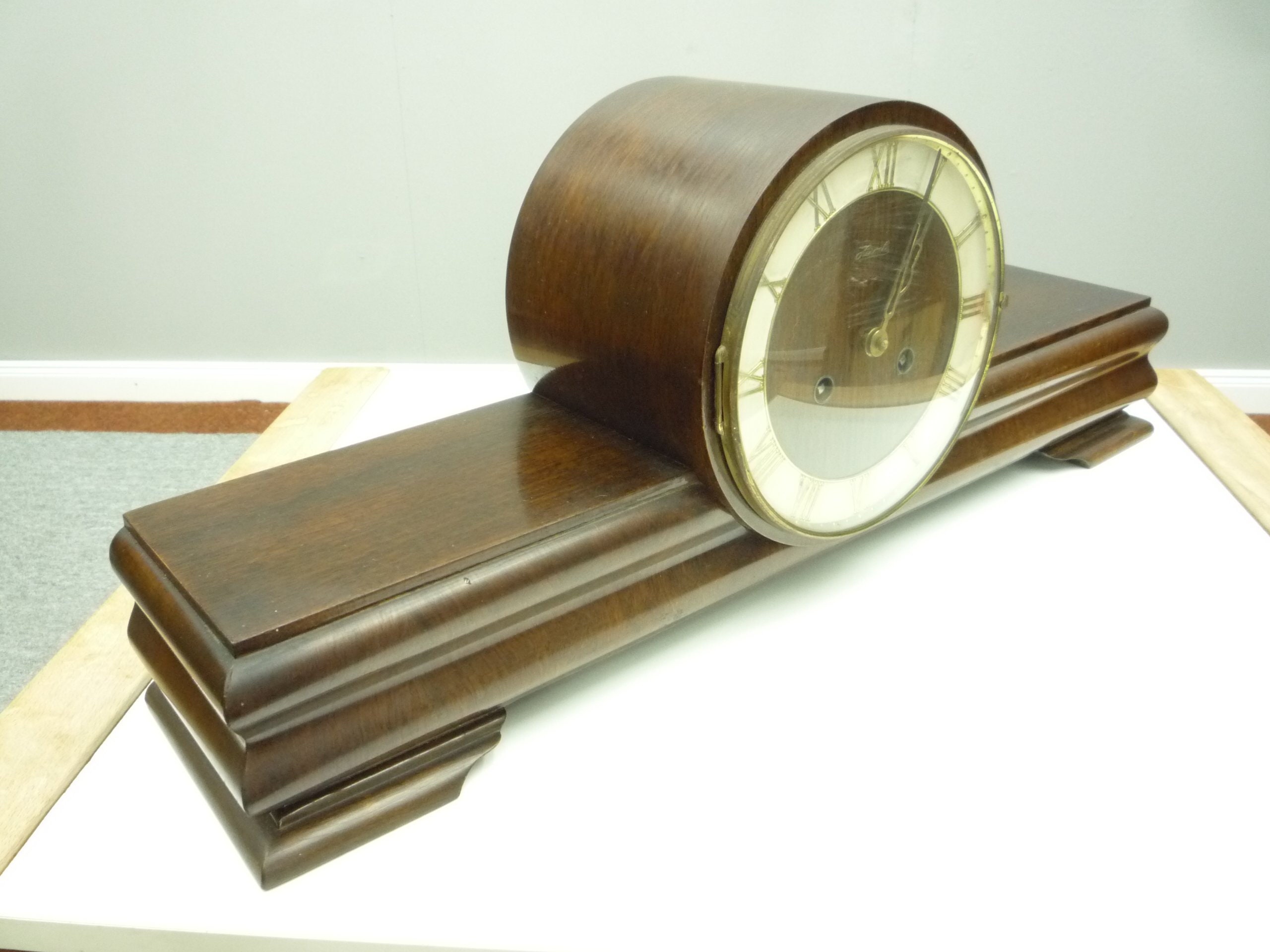 Beautiful German Art Deco Mantel Clock by Hermle, 30s Design - Etsy