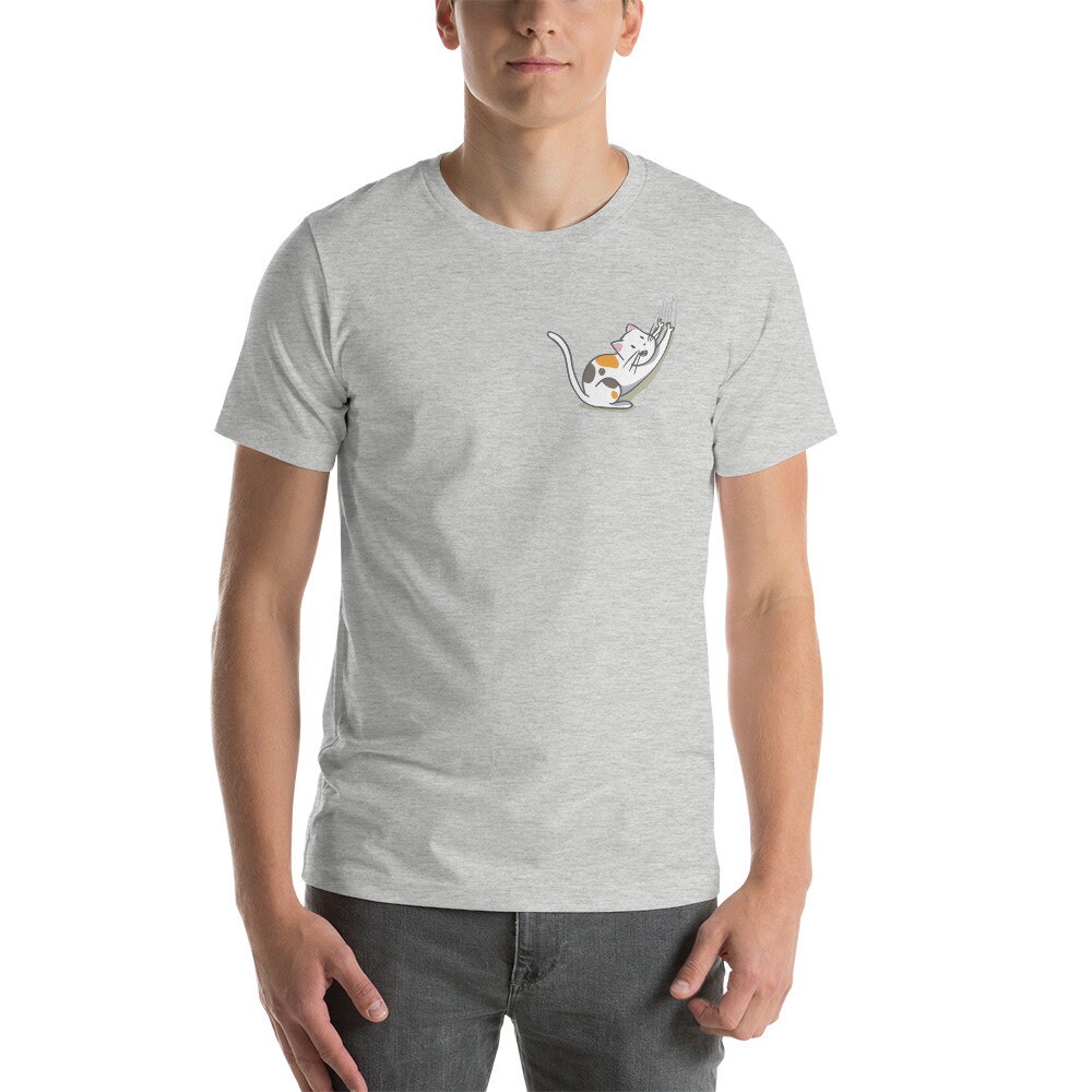 Cat Unisex Short Sleeve Jersey T-shirt Pet Shirt Animal - Etsy