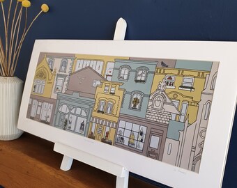 Villagescape by Jo Vickers (Fine Art Limited Edition Print)