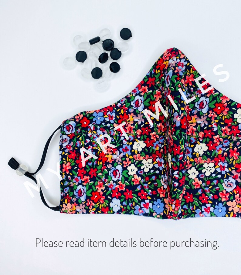 Face Mask 3 Layer Adjustable Reusable Washable Face Mask Australia