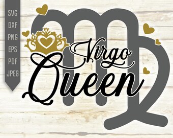 Download Virgo Queen Svg Etsy
