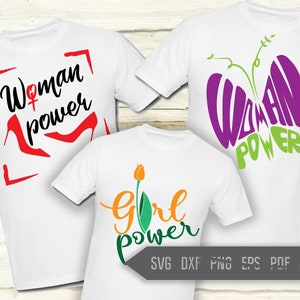 Frauen Svg Bundle. Frau Svg. Frauen Svg. Frau Power Schmetterling, Frau Power Schuhe, Mädchen Power Tulpe Svg. Internationaler Frauentag.