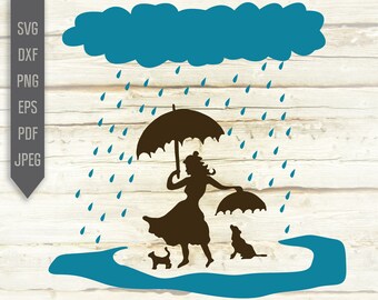Raining Cats and Dogs SVG: Animal Rescue Design (Digital Download)