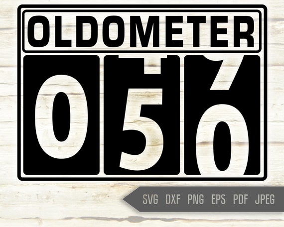 Download 50th Birthday Svg Oldometer Svg Man Birthday Svg Fifty Etsy