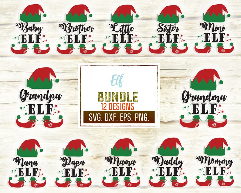 Download Art Collectibles Clip Art Elf Squad Svg Matching Elf Shirts Svg Elf Family Christmas Shirts Svg Mommy Daddy Elf Bundle Family Elves Svg Christmas Elf Family Svg