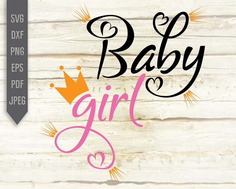 Download Baby Girl Svg. Newborn Girl Svg. Baby Princess Svg. Little ...