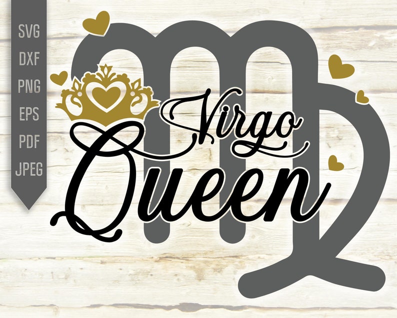 Download Virgo Queen Svg. Zodiac Sign Svg. Horoscope Svg. Virgo ...