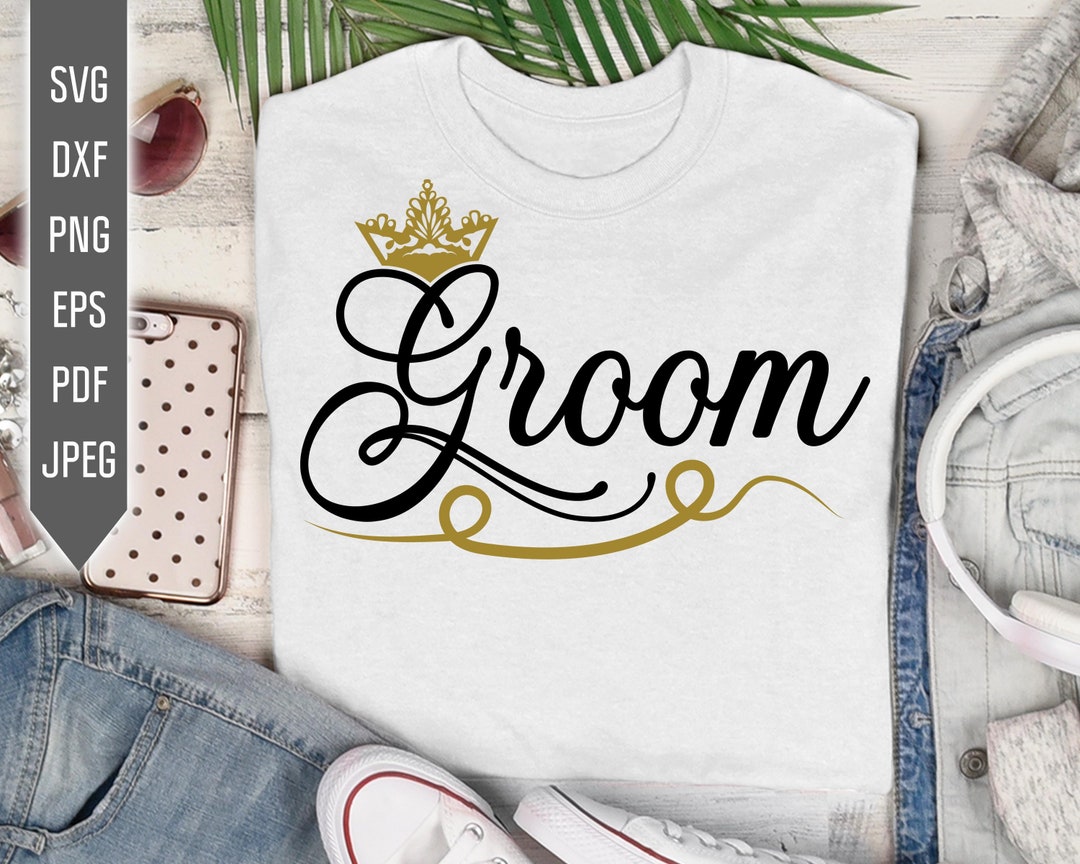 Groom SVG: Wedding Party Design (digital Download) - Etsy