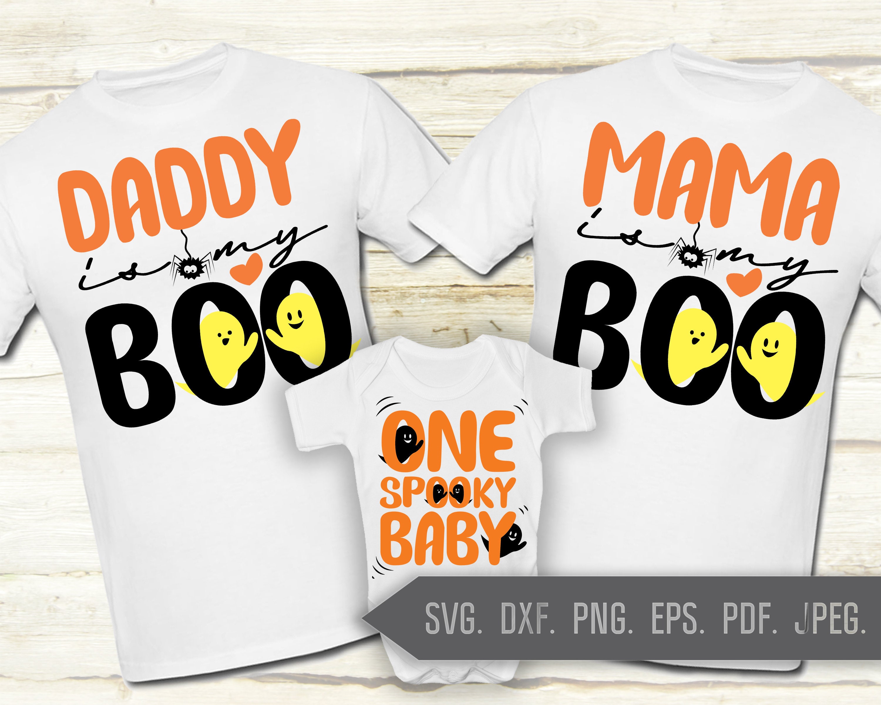 Download Halloween Family Svg Bundle. Mama is my Boo Svg. Daddy Is My | Etsy