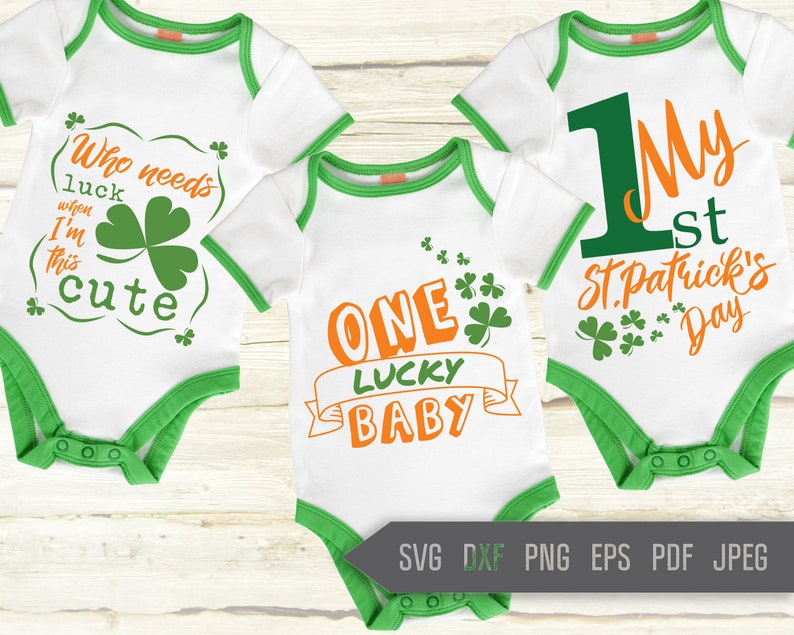 Download St Patrick's Day Baby Svg Bundle. St Patricks Onesie Svg ...