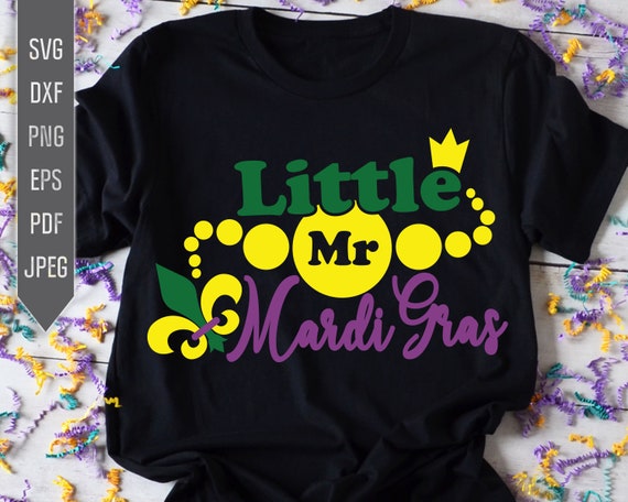 Download Little Mr Mardi Gras Svg. Mardi Gras Onesie Svg. Baby Boy ...