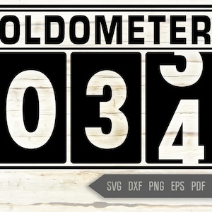 34 cumpleaños Svg. Oldometer Svg. Cumpleaños del hombre Svg. Treinta y cuatro años svg. cumpleaños niño Svg. coche Svg. Odómetro Svg. Cricut, Silueta, dxf