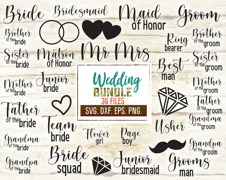 Free Free 101 Wedding Svg Bundle SVG PNG EPS DXF File