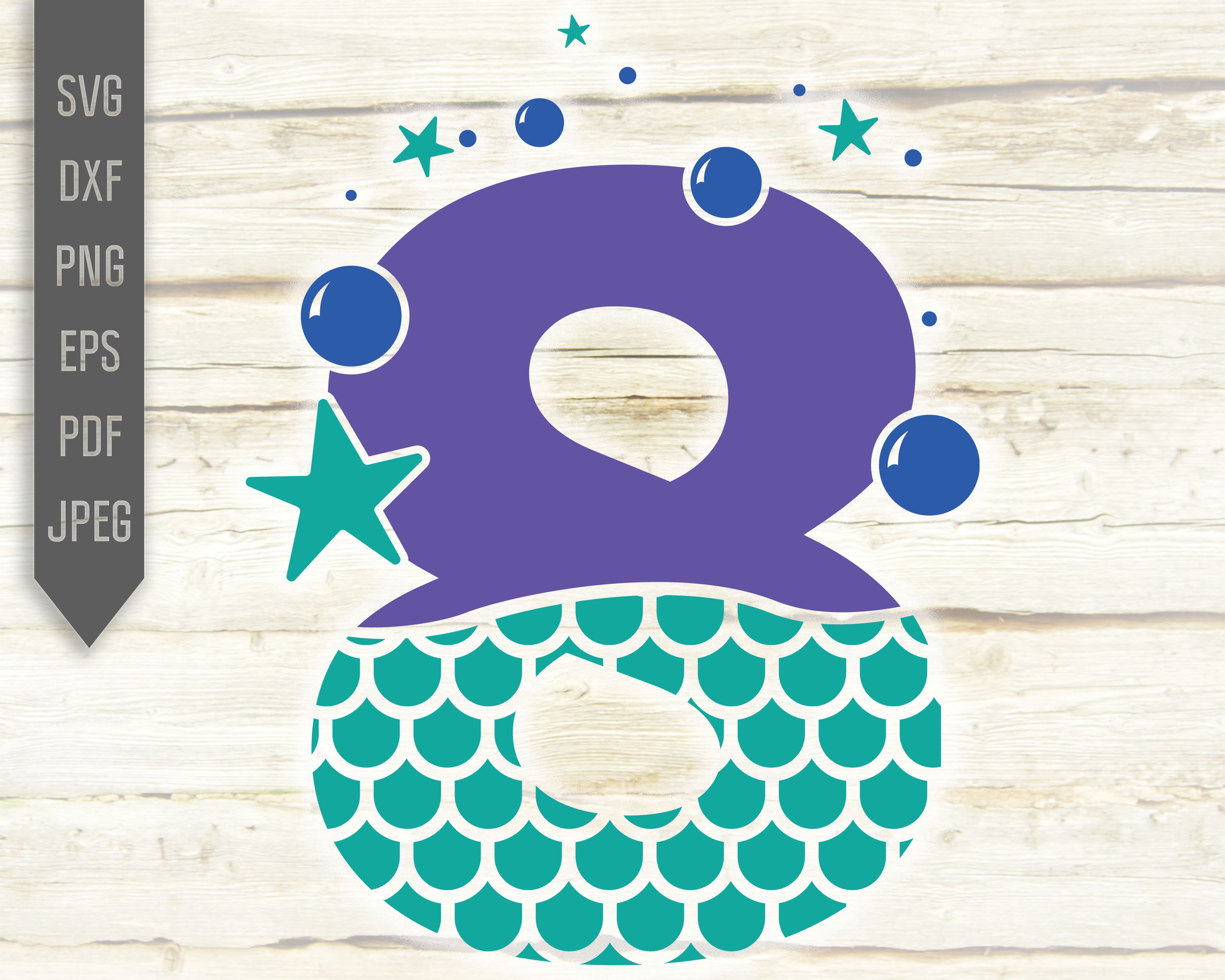 Free Free 318 Mermaid Numbers Svg SVG PNG EPS DXF File