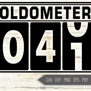 41e anniversaire Svg. Oldometer Svg. Man Birthday Svg. Forty One Years Svg. Birthday Boy Svg. Car Svg. Odometer Svg. Cricut Silhouette dxf eps