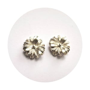 Ohrstecker Blume 12mm | Silberohrstecker | Blumenohrstecker