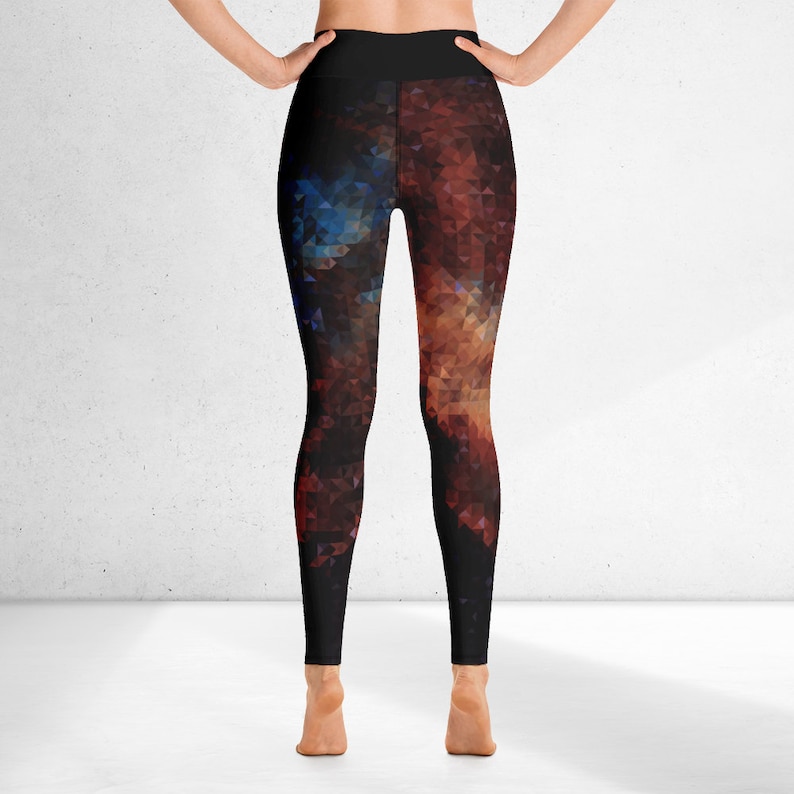 Workout pants Celestial yoga leggings Celestial bodies leggings Galaxy yoga pants Running tights