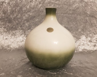 Arzberg Hutschenreuther Vase,Porcelain Ball Vase,Gold Medal at International Ceramics Competition in Italy,german pottery